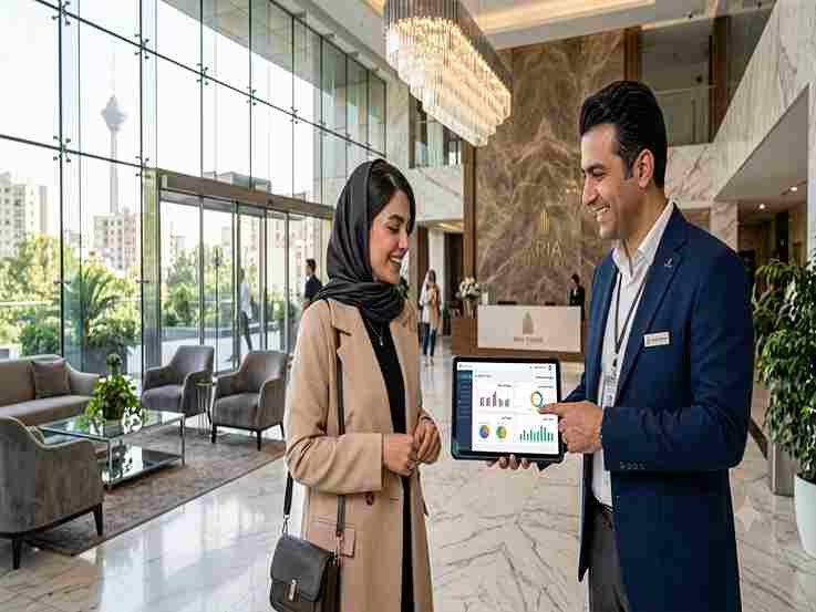 برج‌های مدرن تهران - نرم‌افزار سامان کارا