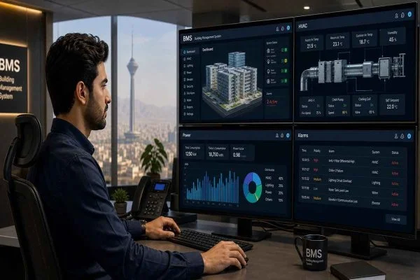 سیستم مدیریت ساختمان BMS؛ کنترل هوشمند تجهیزات ساختمان