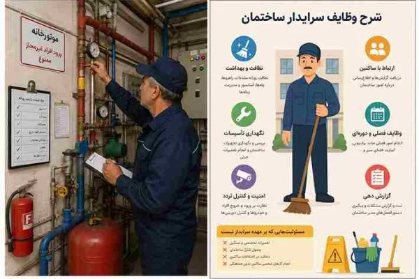 شرح وظایف سرایدار