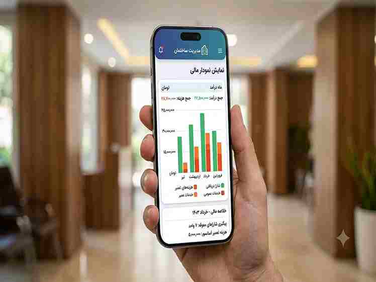 نرم‌افزار مدیریت ساختمان برای کمک به مدیر آپارتمان در ردیابی شارژها و هزینه‌ها